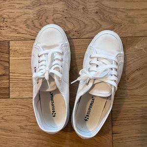 White Superga 2750 COTU CLASSIC SNEAKERS